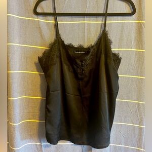Black silk Abercrombie cami